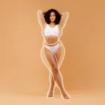 Comparative visualization of preoperative marking and postoperative truncal symmetry for Liposuction in Dubai What to Expect.