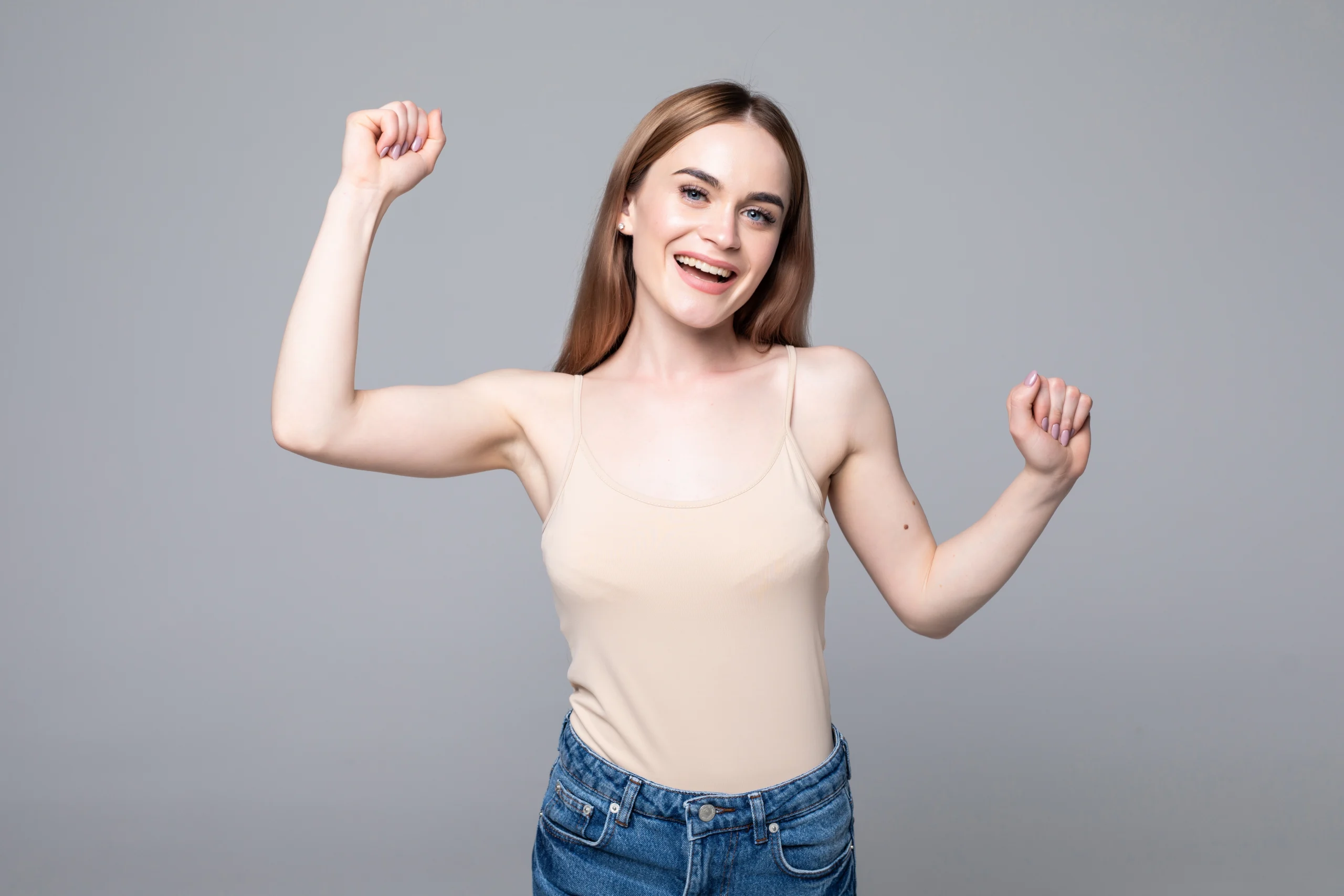 Clinical presentation of the medial brachial compartment for Arm Lift Surgery in Dubai.