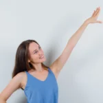 Postoperative range of motion and skin tautness illustrating the Benefits of Arm Lift Surgery in Dubai.