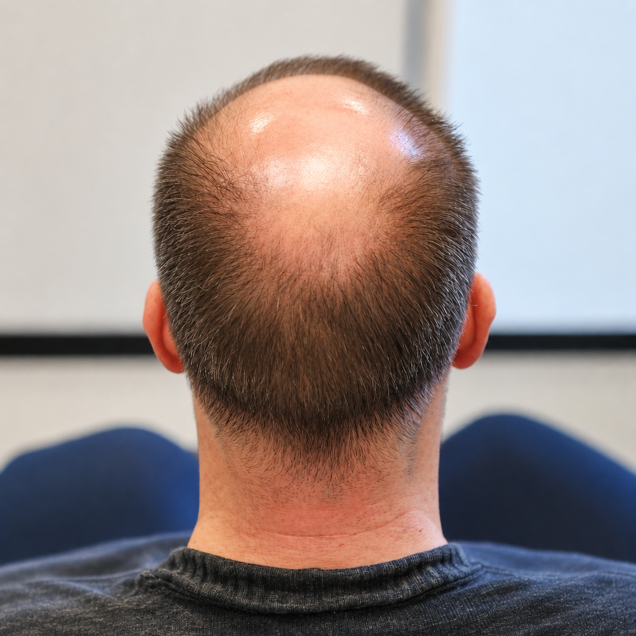 Before hair transplant results at Cocoona Dubai