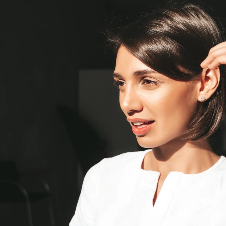 closeup-portrait-young-beautiful-smiling-female-sexy-carefree-woman-posing-sunny-day-dark-background-positive-model-having-fun-going-crazy-cheerful-happy