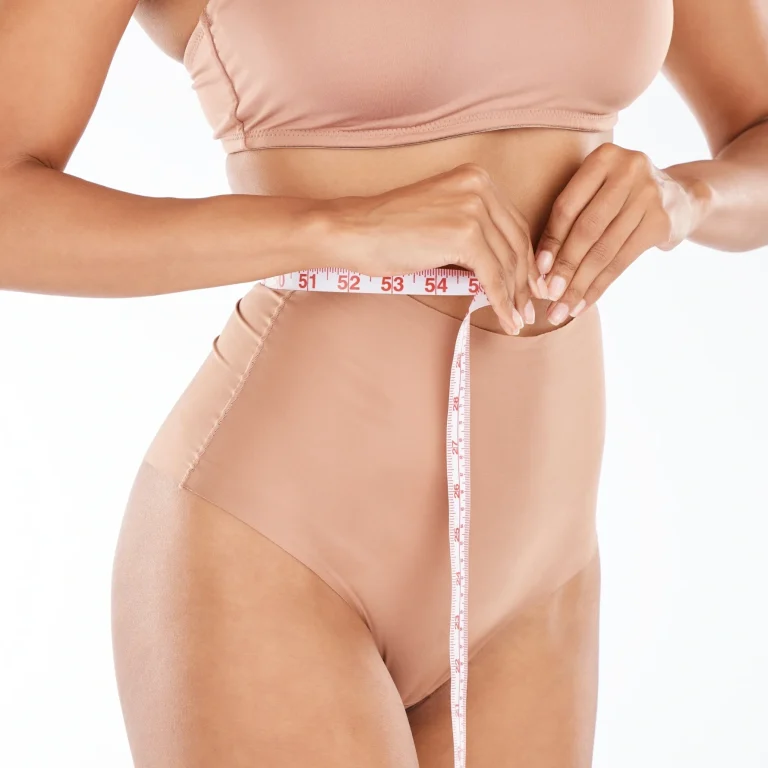 tape-fitness-body-woman-isolated-white-background-lose-weight-tummy-tuck-underwear-model-person-lingerie-measure-waist-stomach-liposuction-results-health-studio