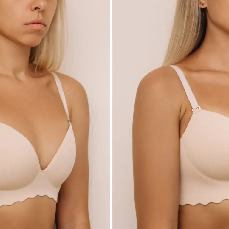 Comparative study of mammary hypoplasia vs. postoperative projection using Types of Breast Implants Used in Dubai.